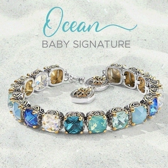 Park Lane Jewelry - Park Lane “Ocean” Baby Signature Impression Bracelet! BNWT!!